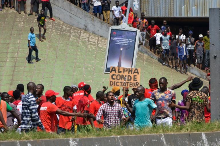 Guinée : trois morts après une manif anti-Condé (nouveau bilan)