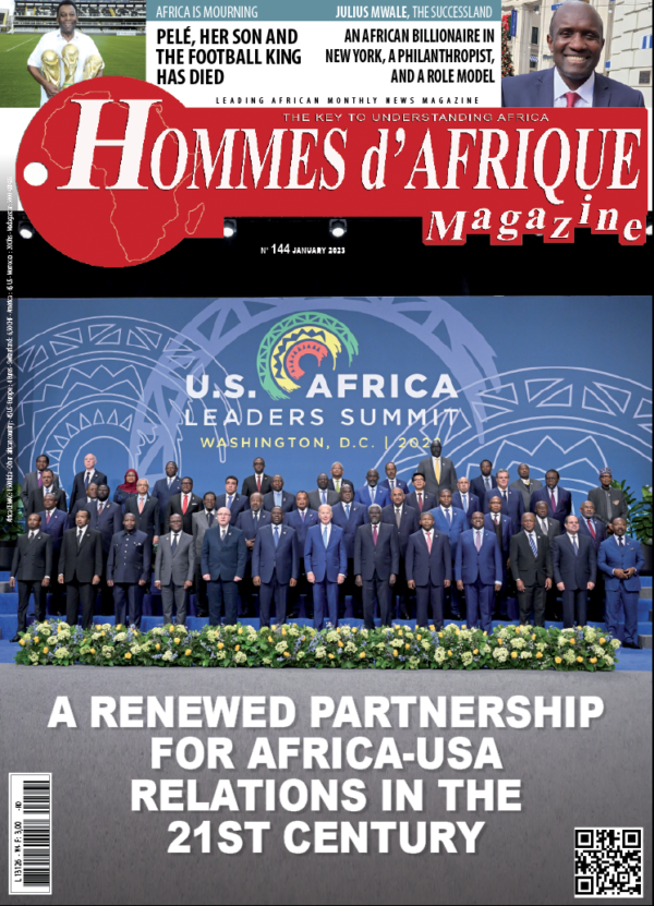 Hommes d'Afrique Magazine Numéro 144 Janvier 2023
