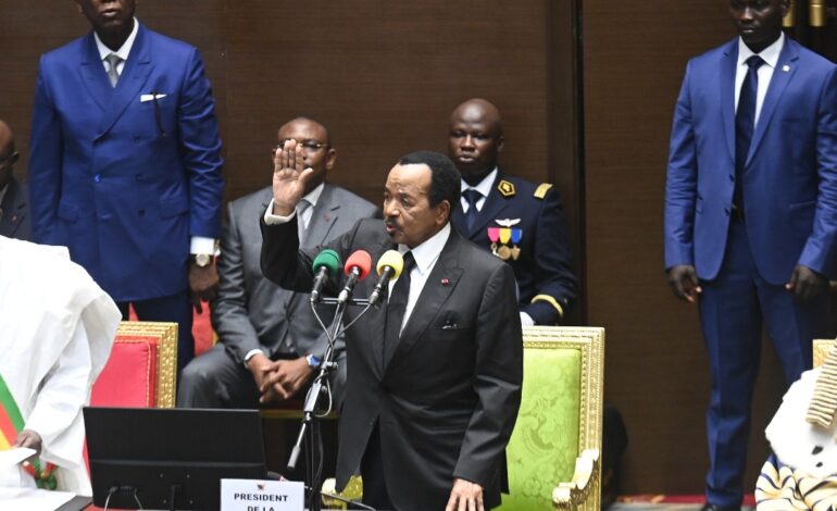 Cameroun : Investiture de Paul Biya
