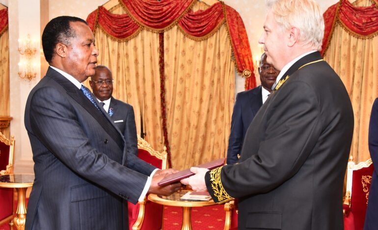 Congo : Les nouveaux ambassadeurs de Russie et d’Égypte entrent en fonction à Brazzaville