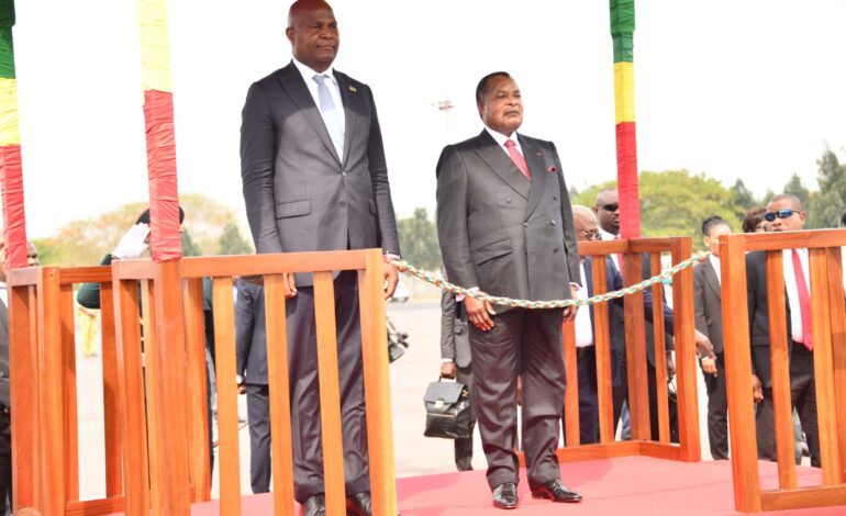 Congo/Mozambique : Le président mozambicain, Daniel Chapo, en visite d&rsquo;État de 48 heures à Brazzaville